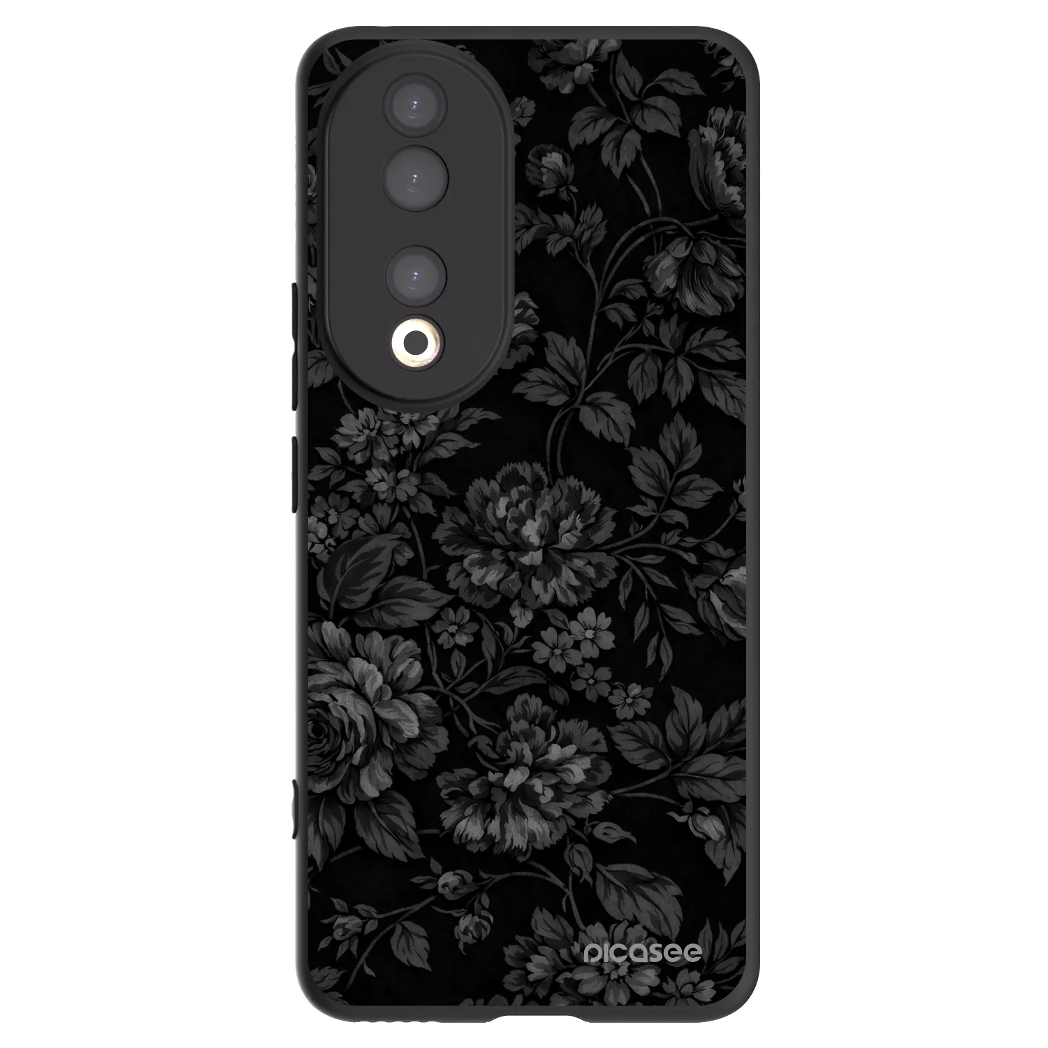 Picasee Honor 90 5G Hülle - Schwarzes Silikon - Dark Romance