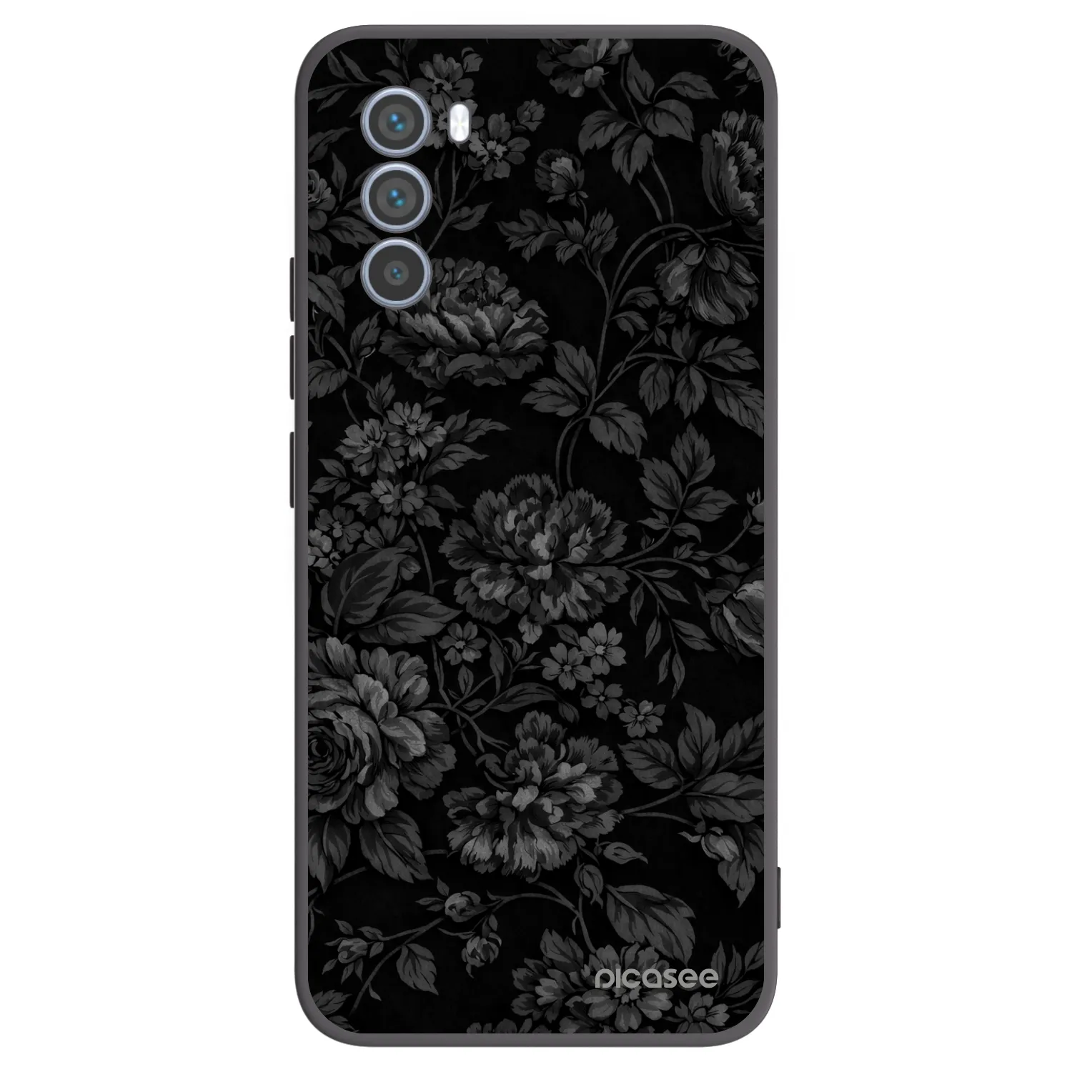 Picasee Motorola Moto G62 Hülle - Schwarzes Silikon - Dark Romance