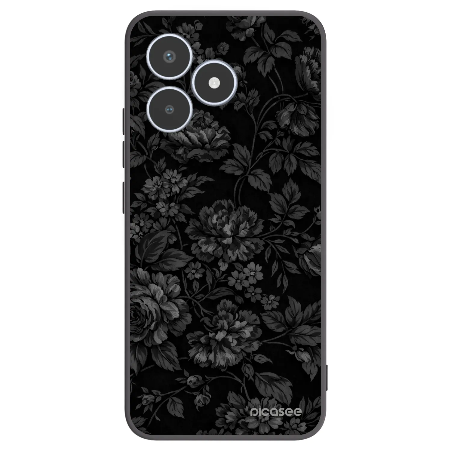 Picasee Realme C53 Hülle - Schwarzes Silikon - Dark Romance