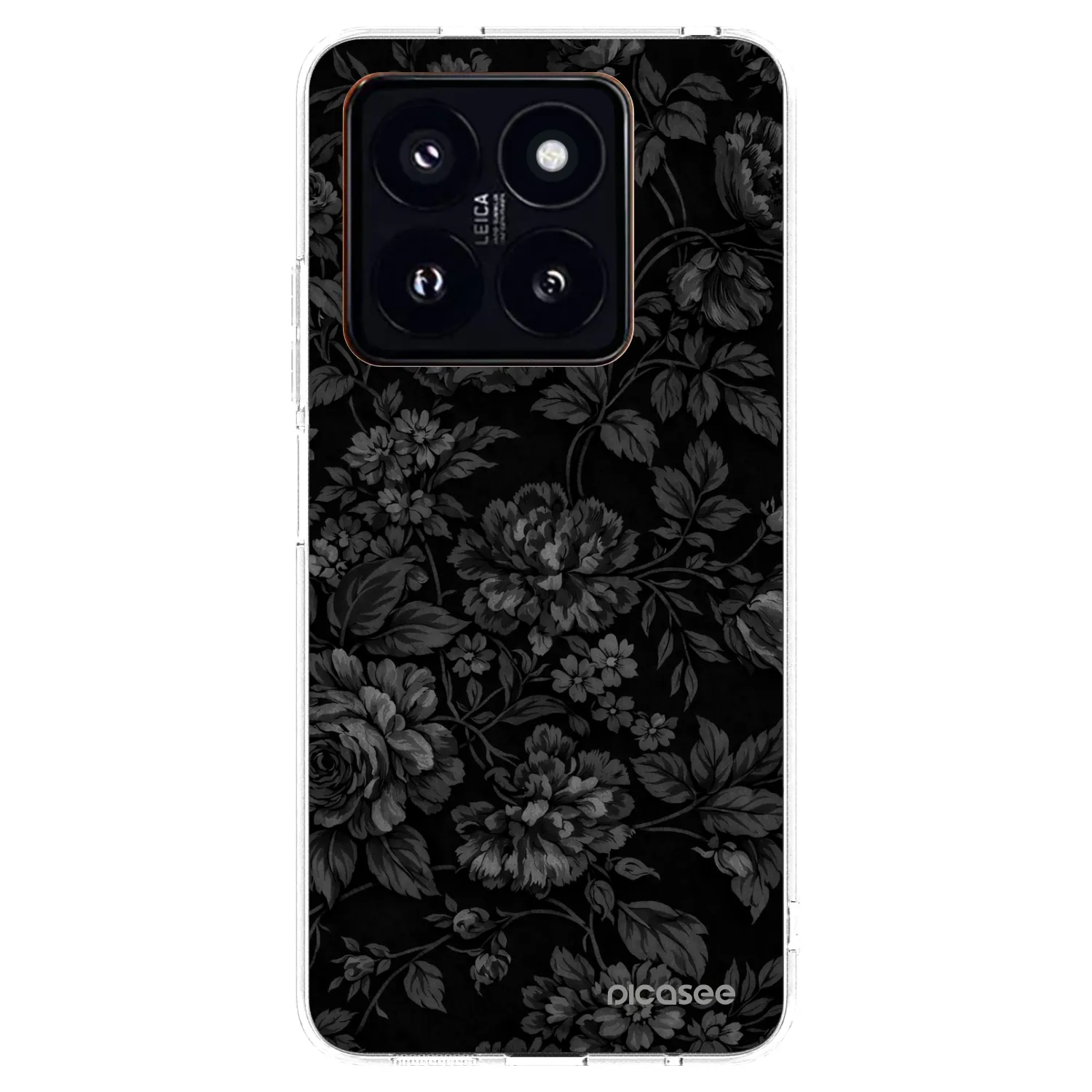 Picasee Xiaomi 14 Pro Hülle - Transparentes Silikon - Dark Romance