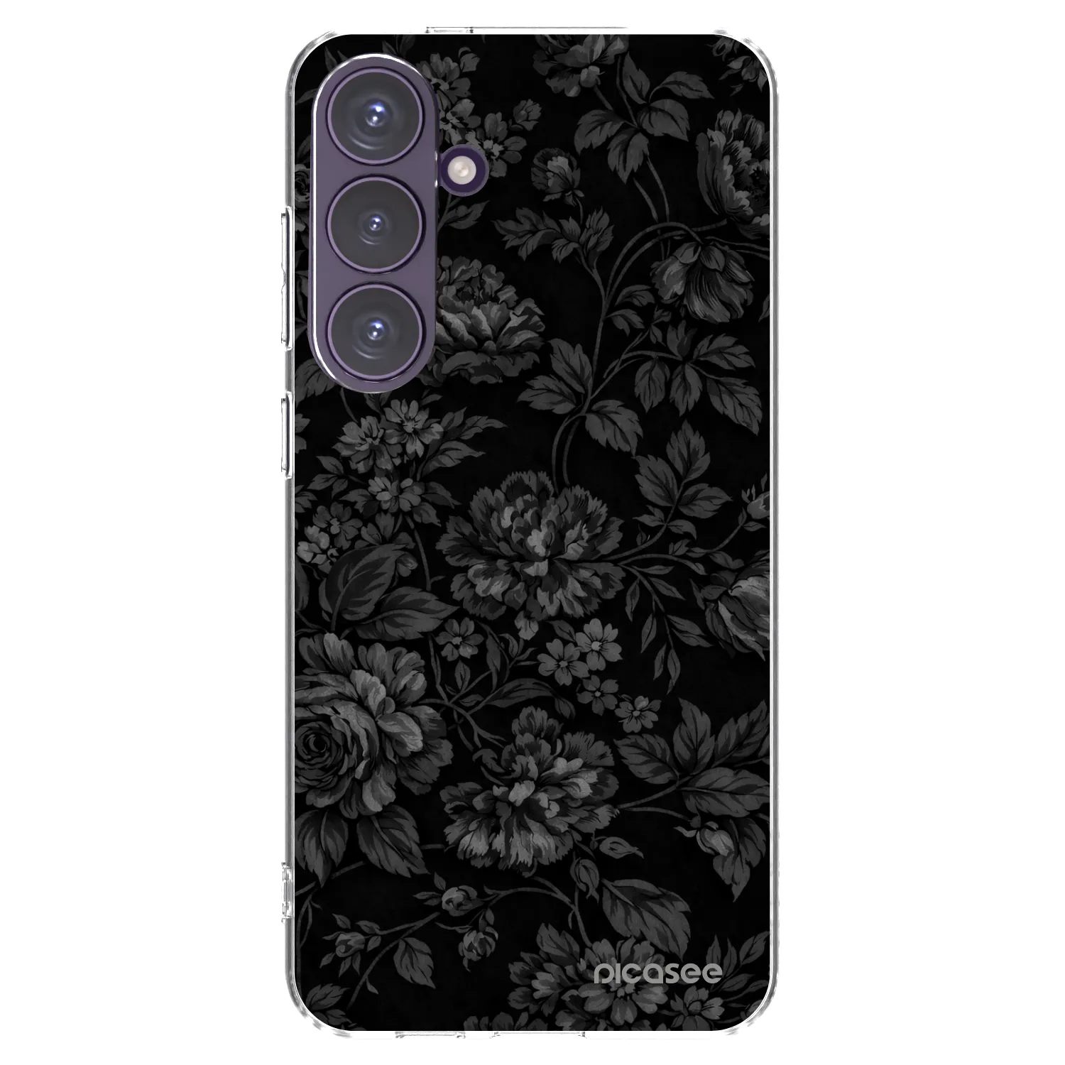 Picasee Samsung Galaxy S24+ S926B 5G Hülle - Transparentes Silikon - Dark Romance