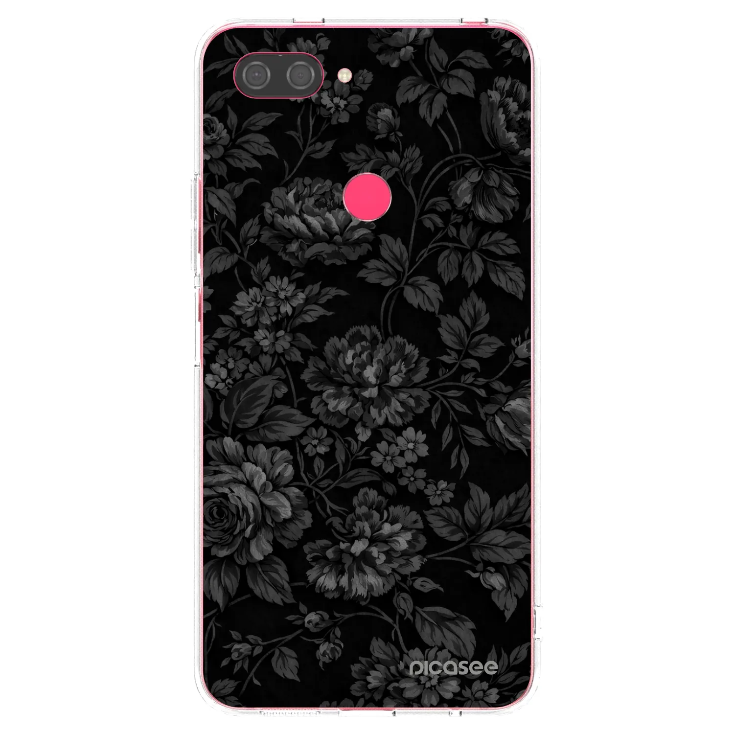 Picasee Xiaomi Mi 8 Lite Hülle - Transparentes Silikon - Dark Romance