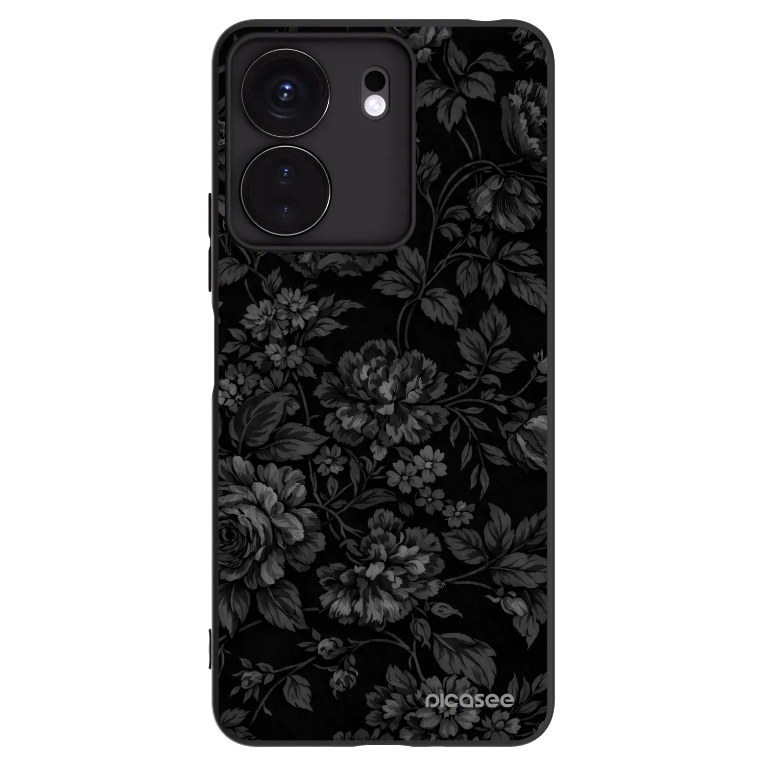Picasee Xiaomi Redmi 13C 4G Hülle - Schwarzes Silikon - Dark Romance