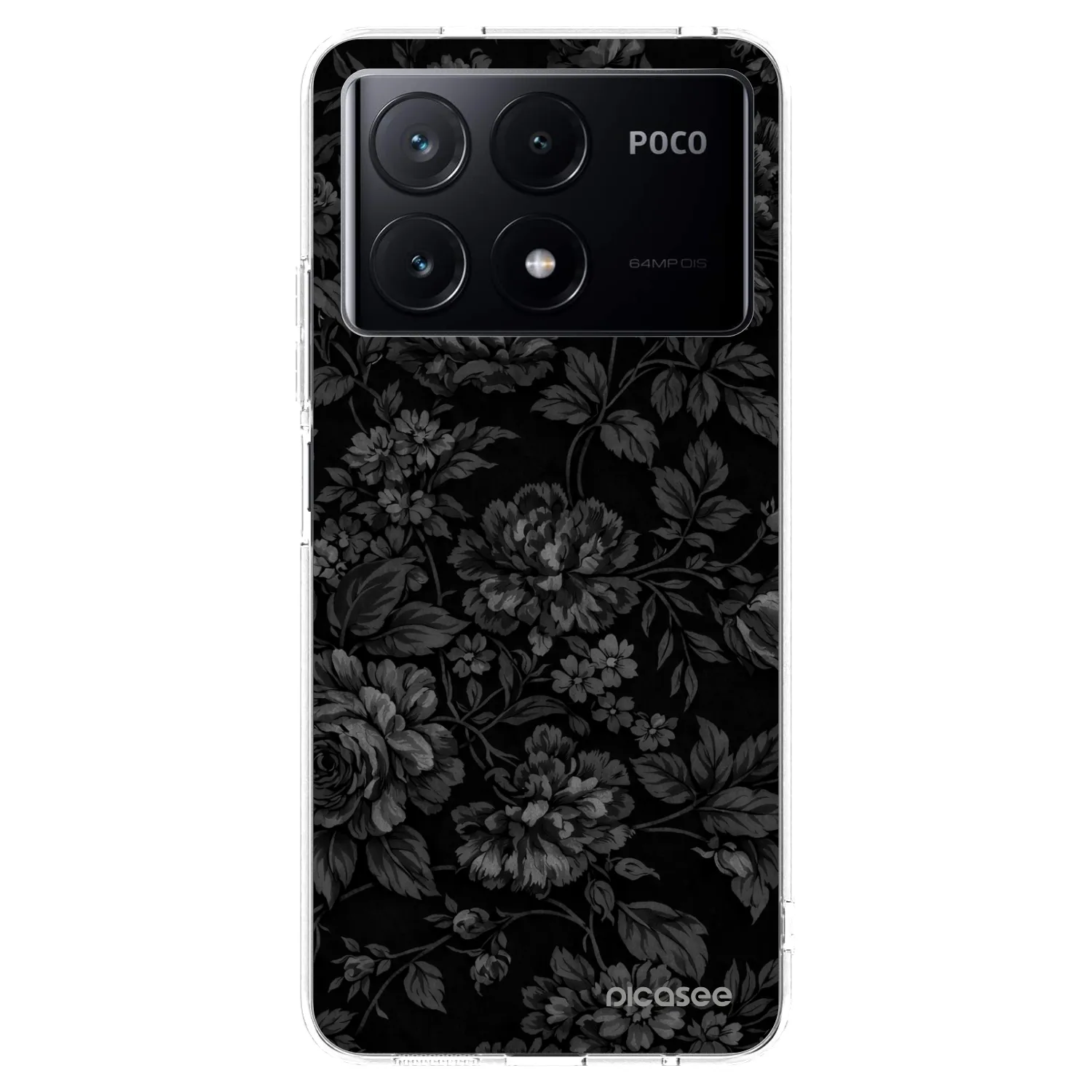 Picasee Xiaomi Poco X6 Pro Hülle - Transparentes Silikon - Dark Romance