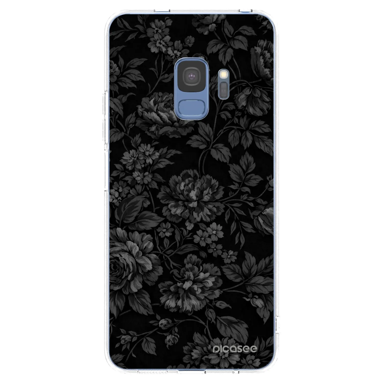Picasee Samsung Galaxy S9 G960F Hülle - Transparentes Silikon - Dark Romance