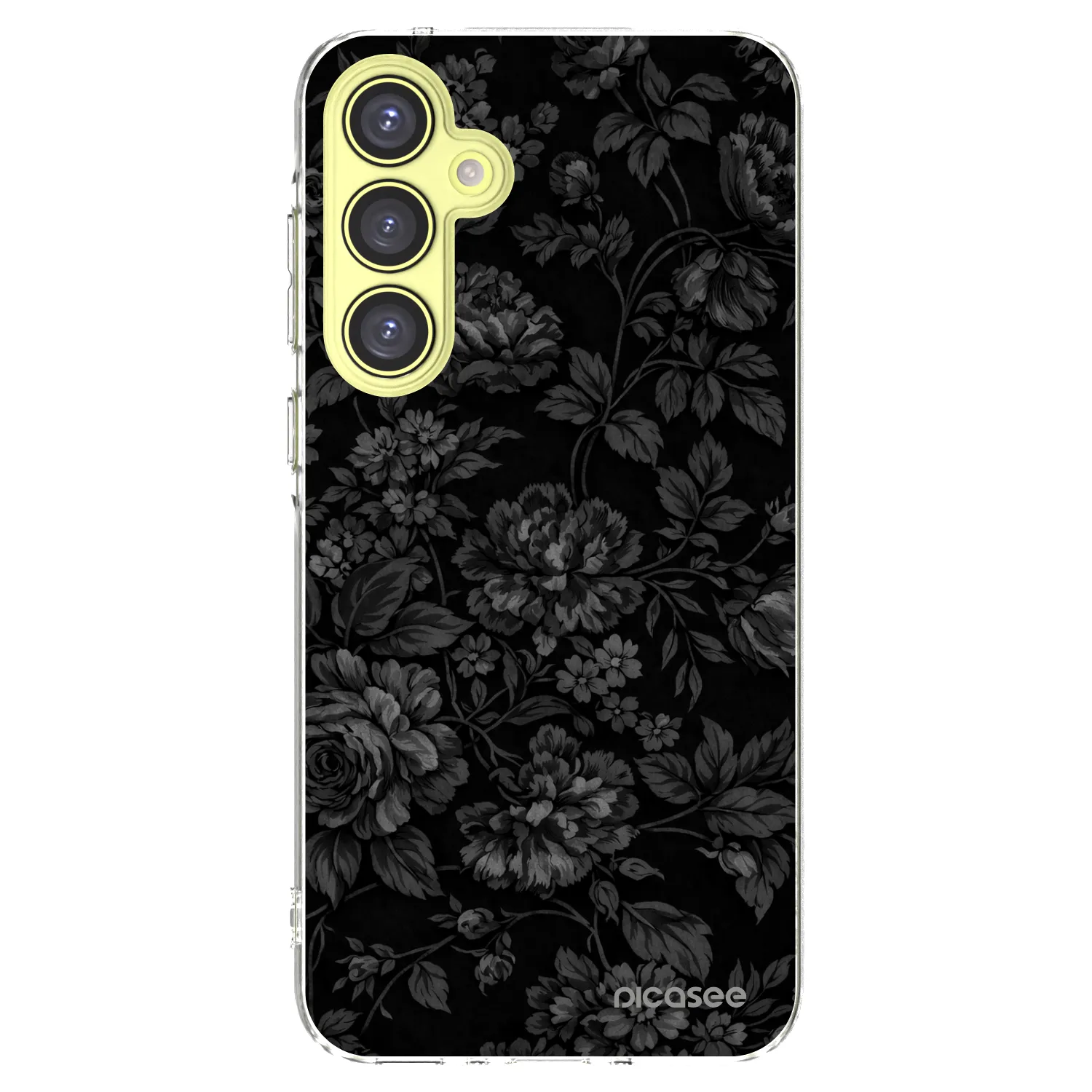 Picasee Samsung Galaxy A35 5G A356B Hülle - Transparentes Silikon - Dark Romance