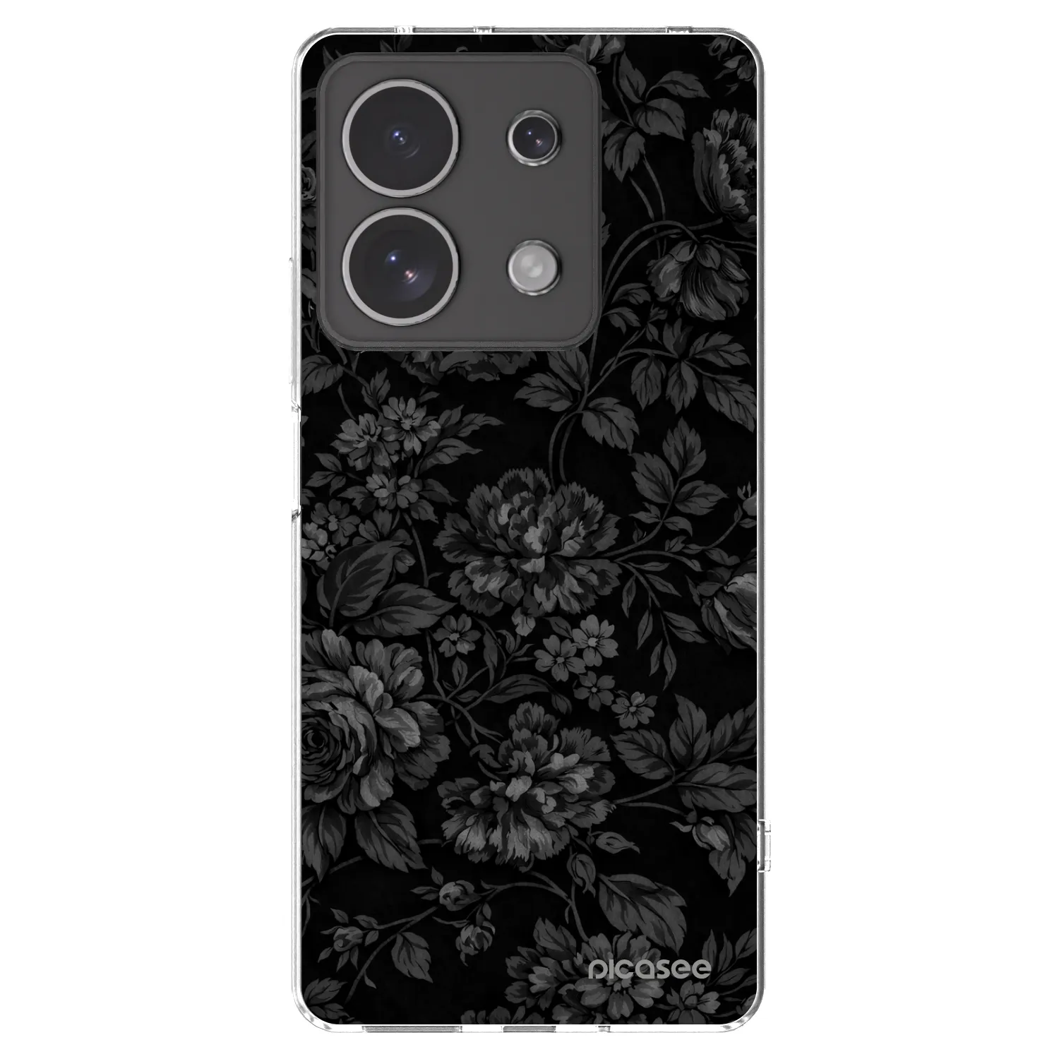 Picasee Xiaomi Redmi Note 13 4G Hülle - Transparentes Silikon - Dark Romance