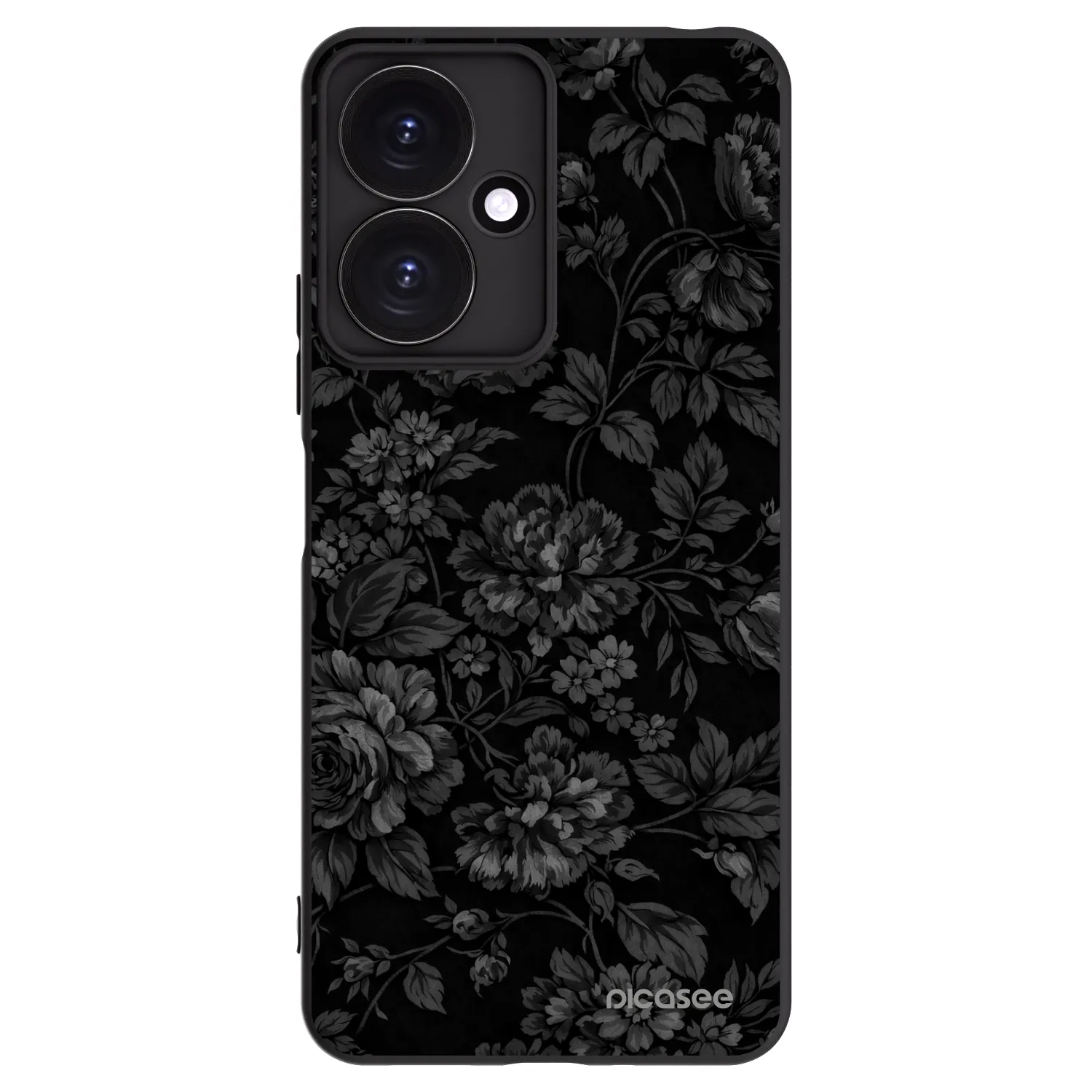 Picasee Xiaomi Redmi 13C 5G Hülle - Schwarzes Silikon - Dark Romance