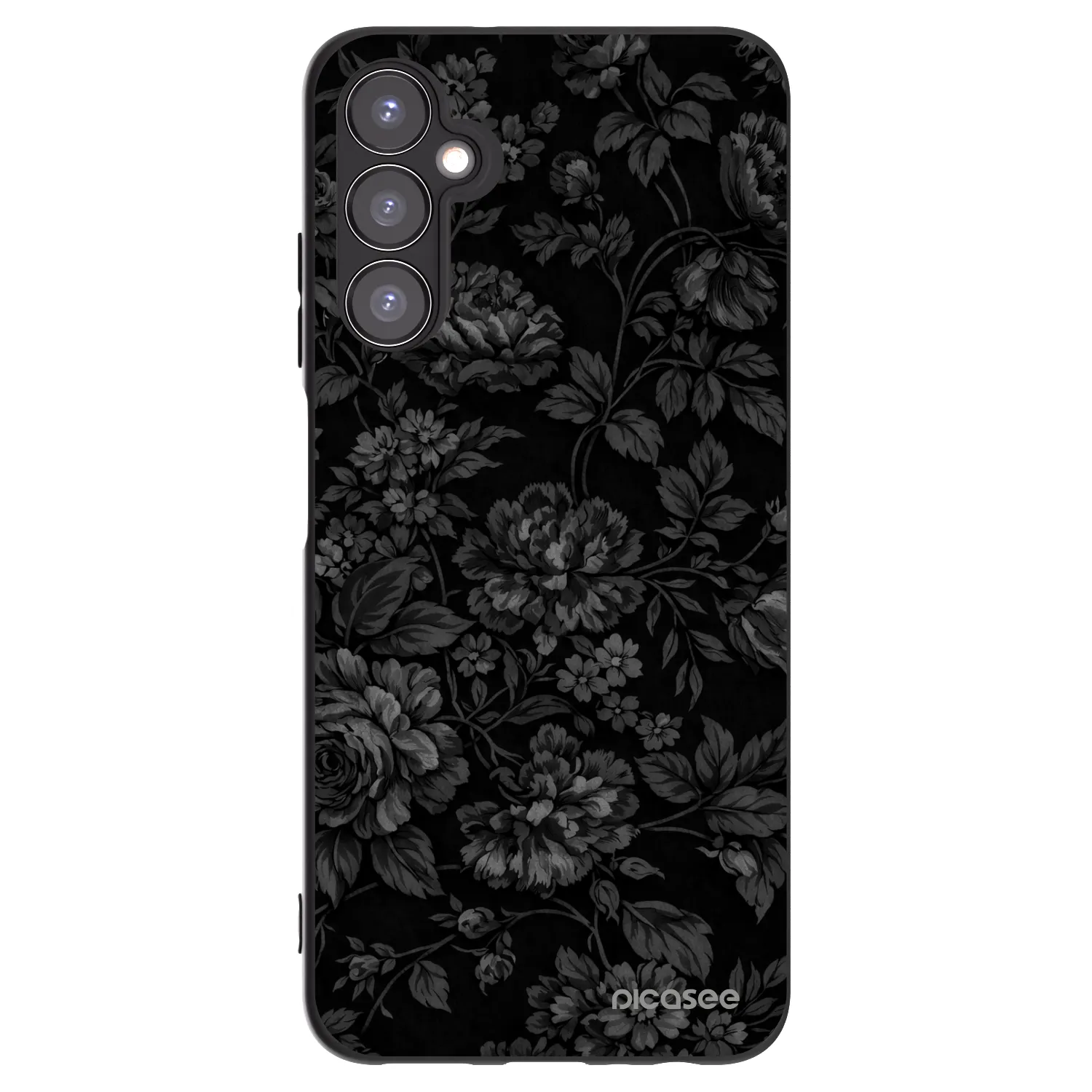 Picasee Samsung Galaxy A05s A057G Hülle - Schwarzes Silikon - Dark Romance