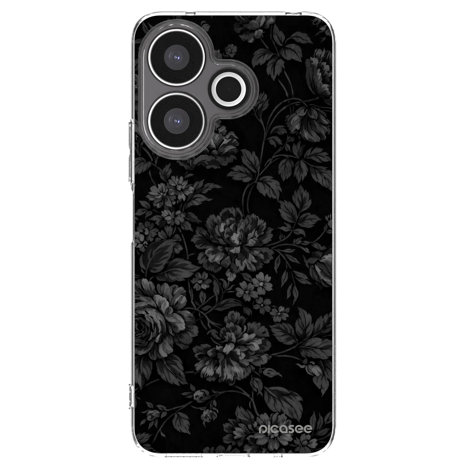 Picasee Xiaomi Redmi 13 4G Hülle - Transparentes Silikon - Dark Romance