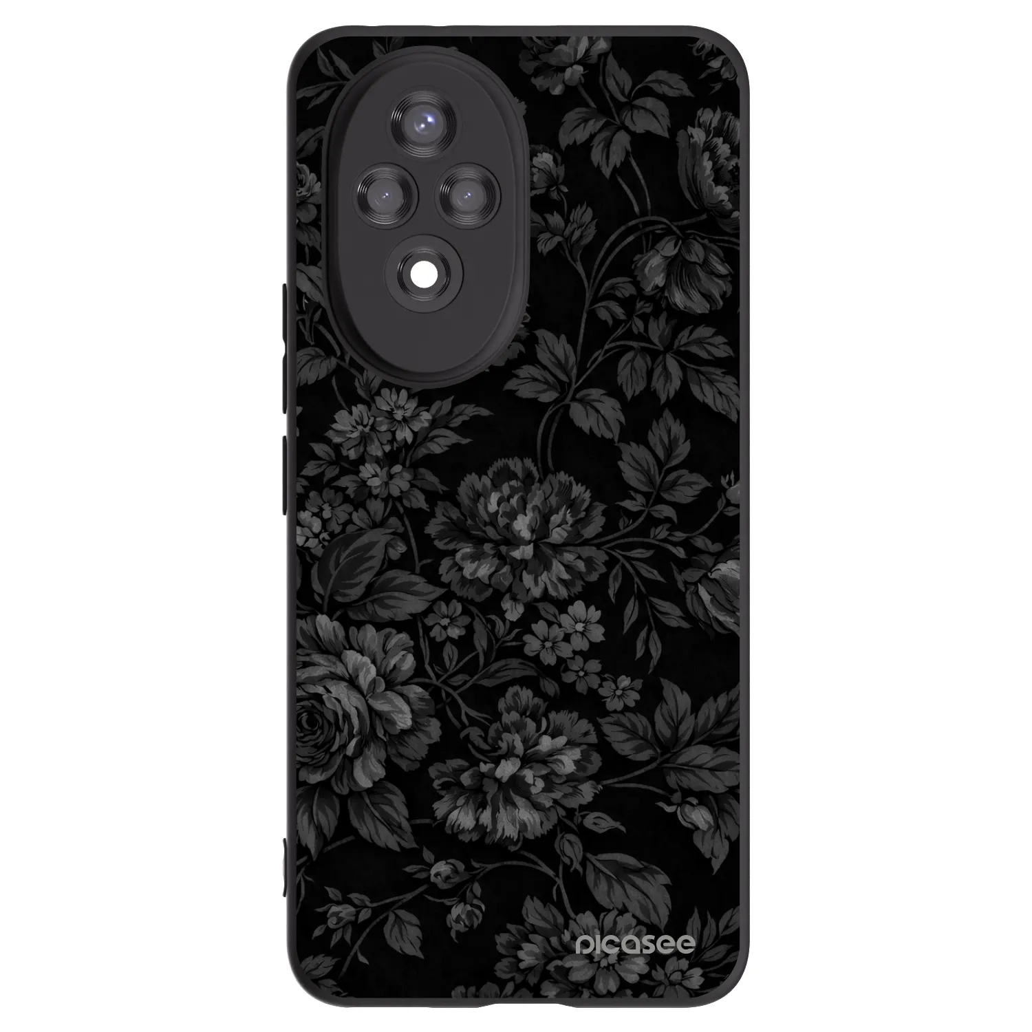 Picasee Honor 200 Pro 5G Hülle - Schwarzes Silikon - Dark Romance