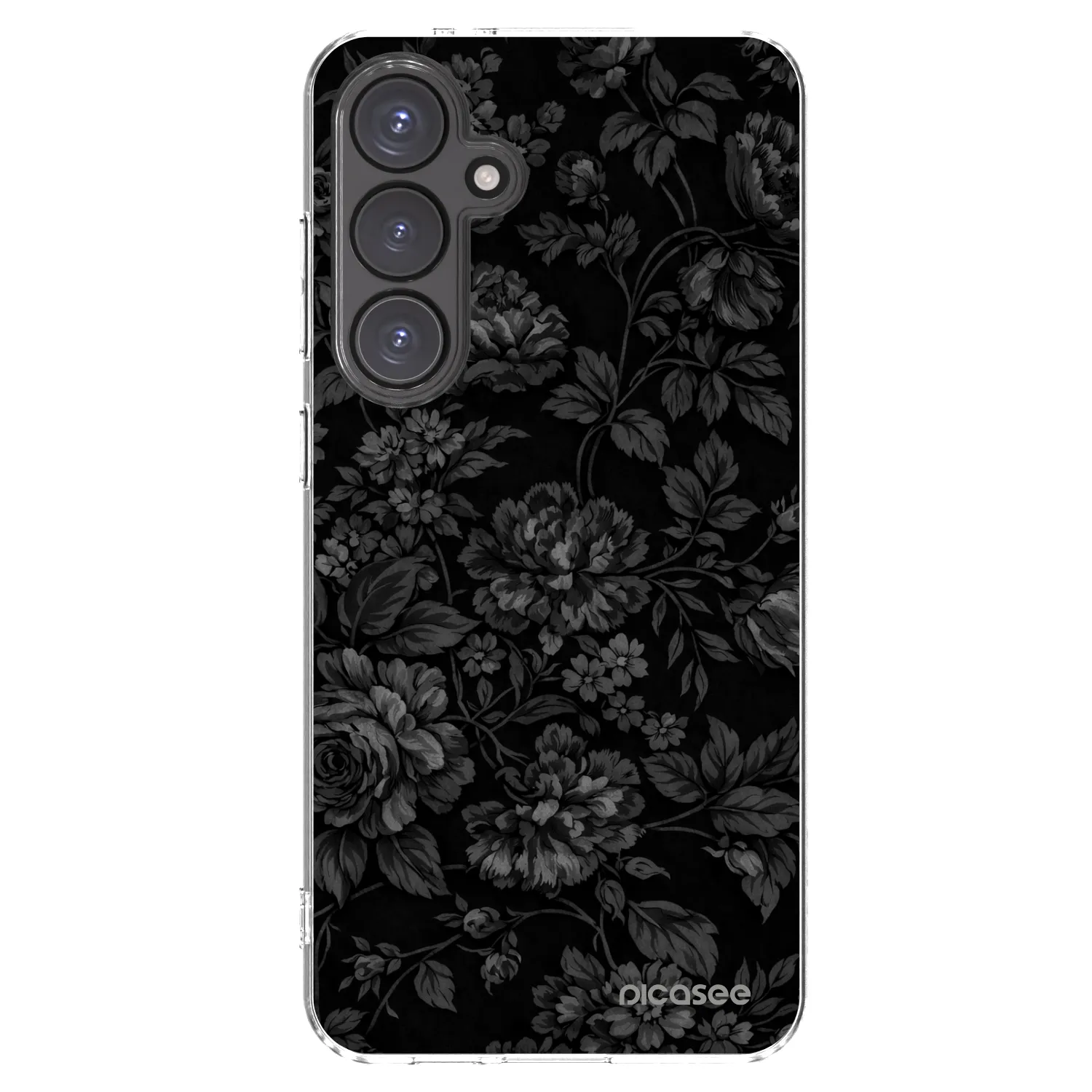 Picasee Samsung Galaxy S24 FE S721B Hülle - Transparentes Silikon - Dark Romance