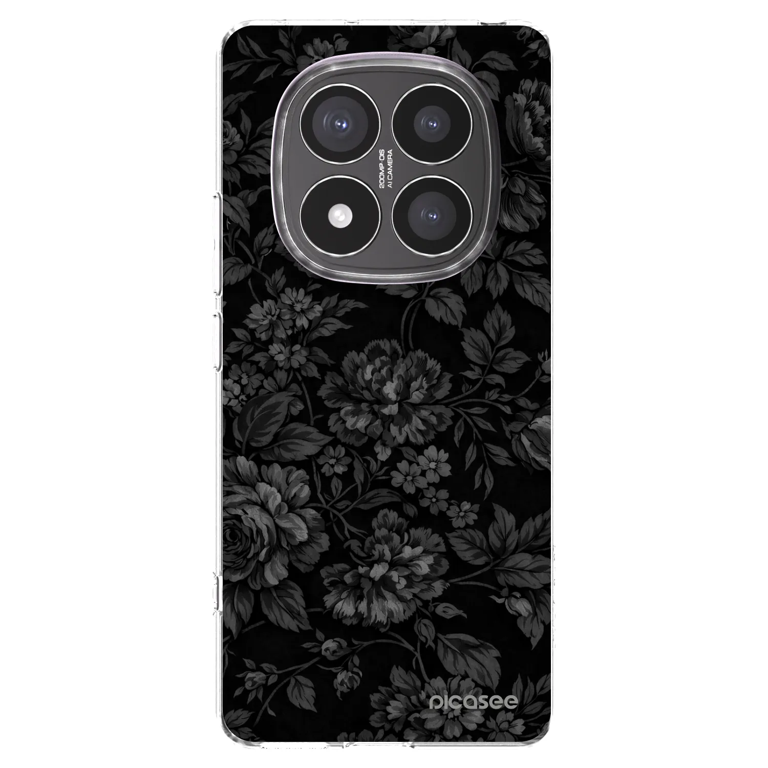 Picasee Xiaomi Redmi Note 14 Pro+ 5G Hülle - Transparentes Silikon - Dark Romance