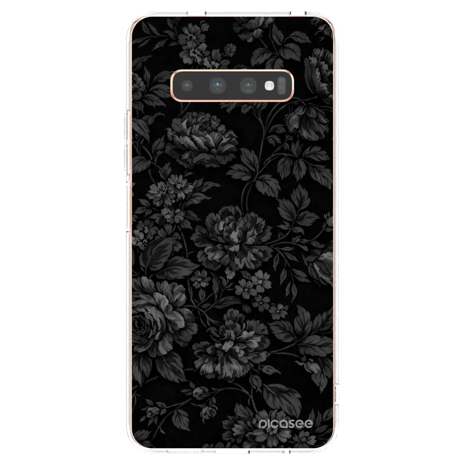 Picasee Samsung Galaxy S10 Plus G975 Hülle - Transparentes Silikon - Dark Romance