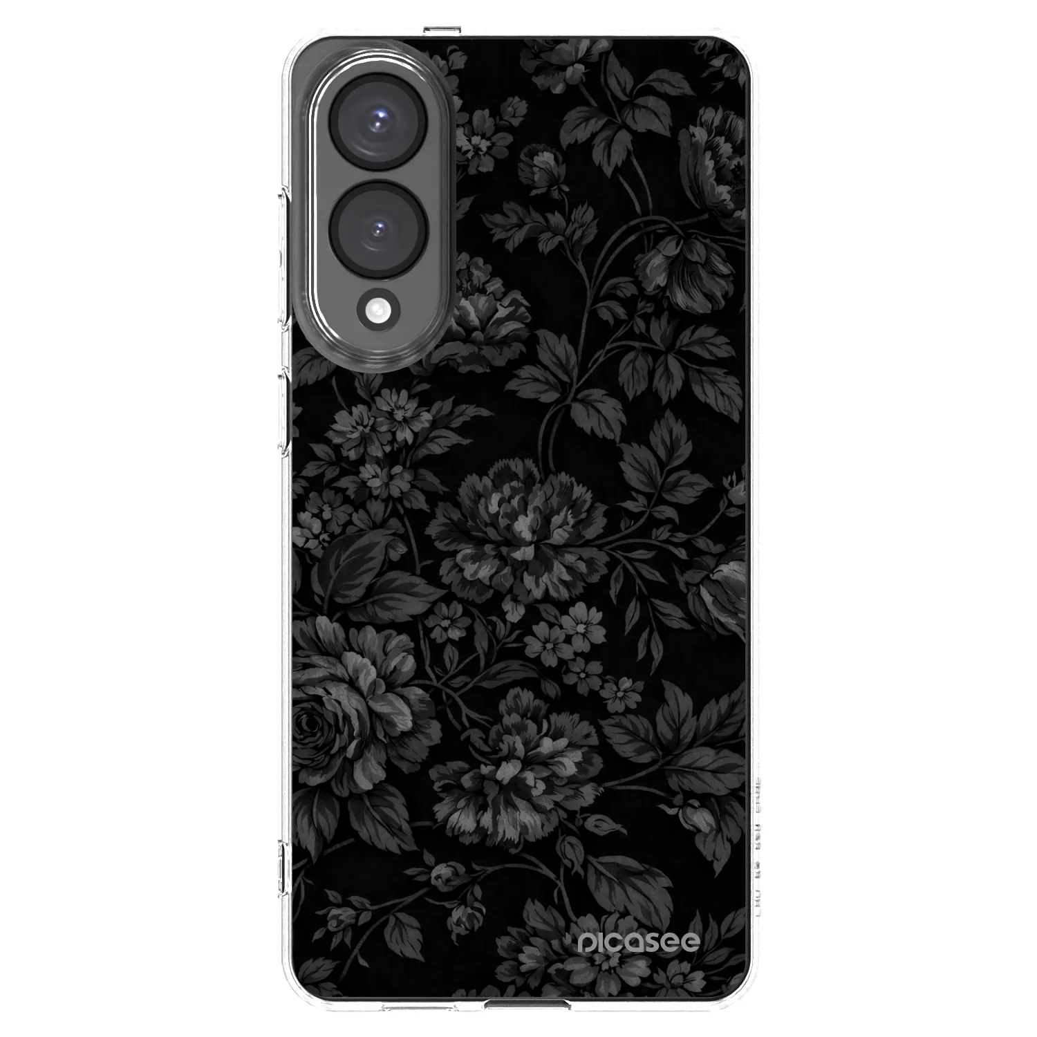 Picasee Samsung Galaxy S25 Edge 5G Hülle - Transparentes Silikon - Dark Romance