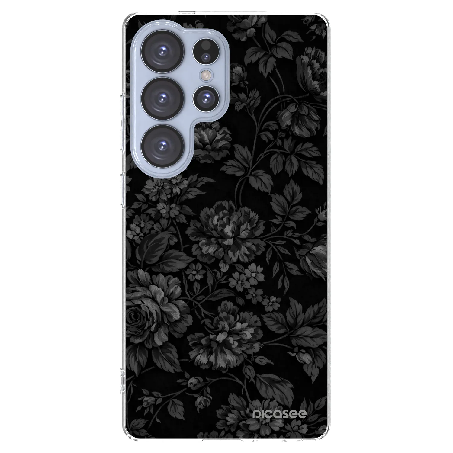 Picasee Samsung Galaxy S25 Ultra 5G Hülle - Transparentes Silikon - Dark Romance