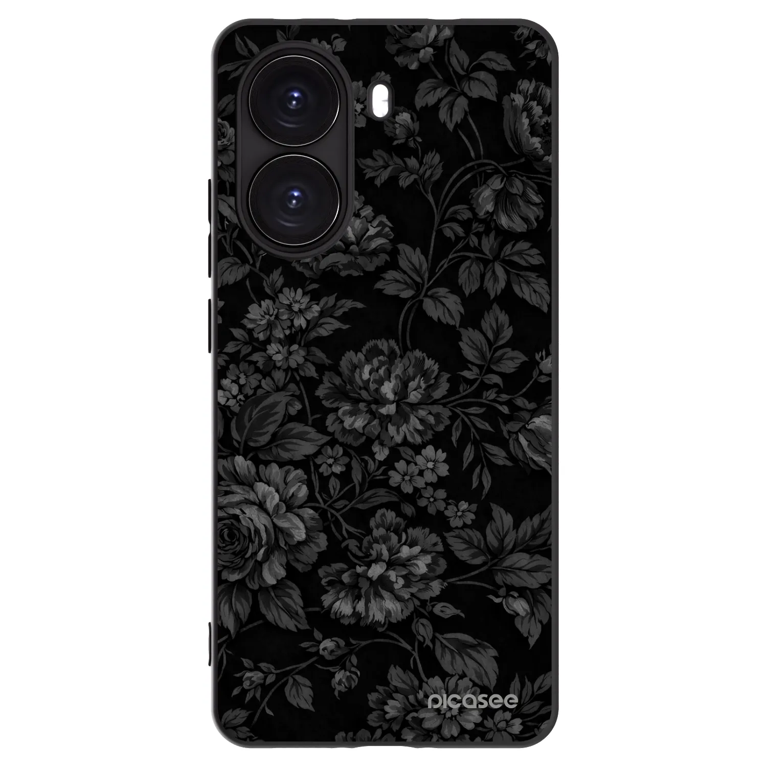 Picasee Xiaomi Poco X7 Pro 5G Hülle - Schwarzes Silikon - Dark Romance