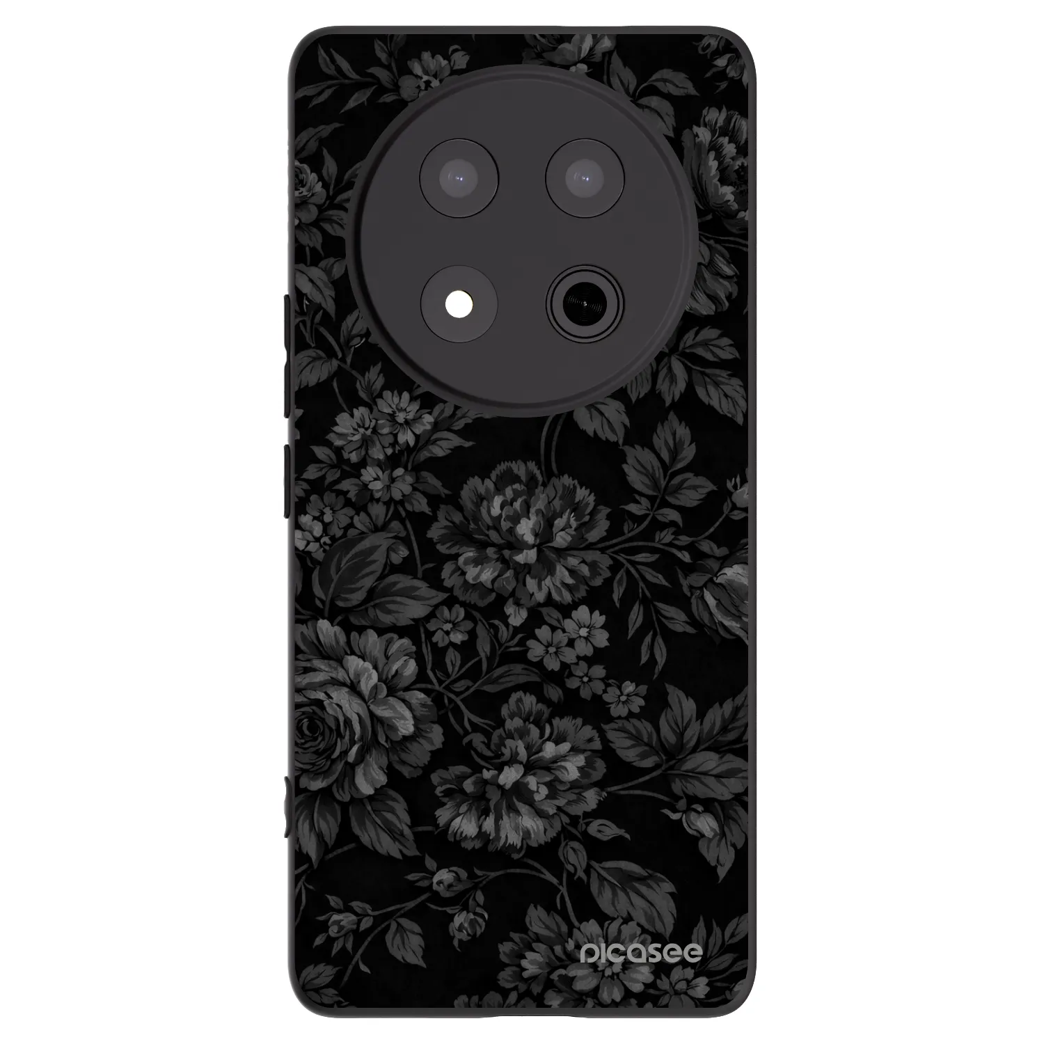 Picasee Honor Magic7 Lite 5G Hülle - Schwarzes Silikon - Dark Romance