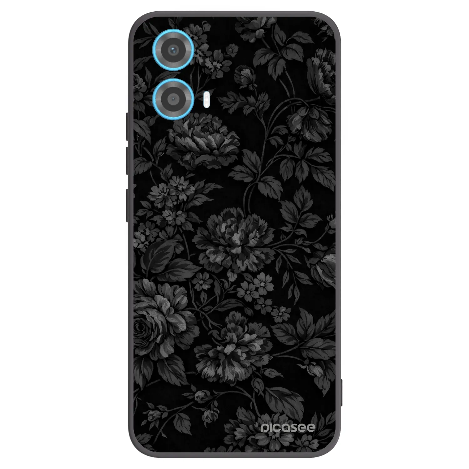Picasee Motorola Moto G34 5G Hülle - Schwarzes Silikon - Dark Romance