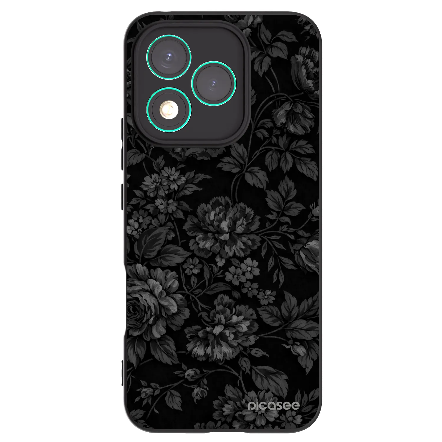 Picasee Honor 400 Lite 5G Hülle - Schwarzes Silikon - Dark Romance