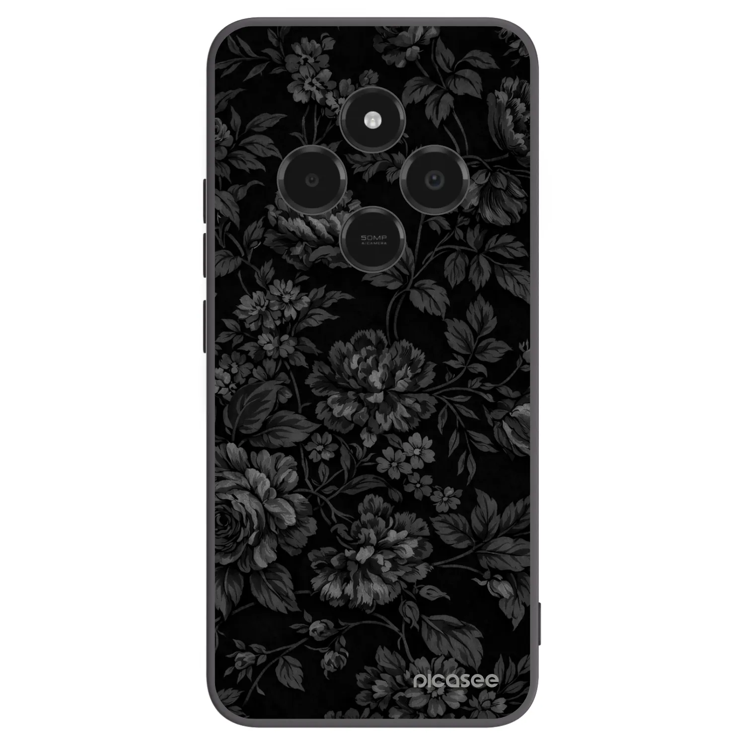 Picasee Xiaomi Poco C75 Hülle - Schwarzes Silikon - Dark Romance
