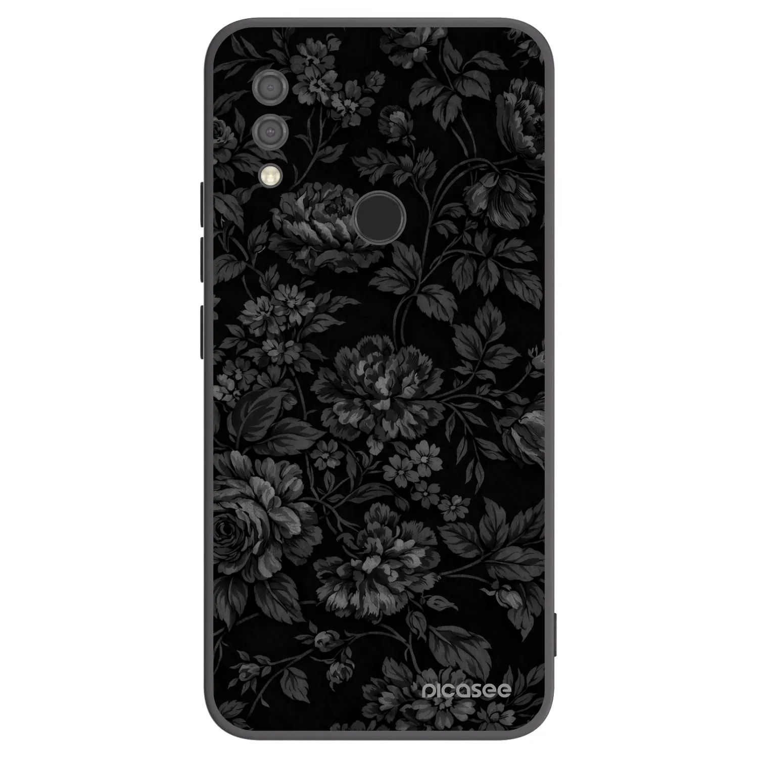 Picasee Xiaomi Redmi 7 Hülle - Schwarzes Silikon - Dark Romance