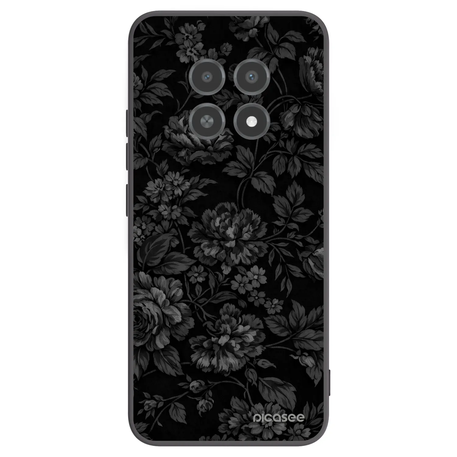 Picasee Realme 12X Hülle - Schwarzes Silikon - Dark Romance