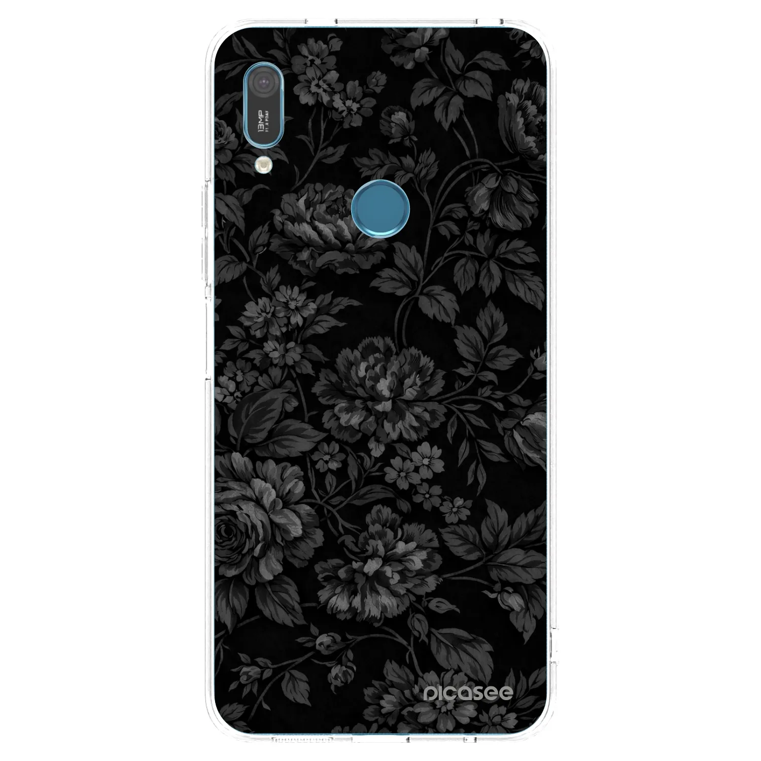 Picasee Huawei Y6 2019 Hülle - Transparentes Silikon - Dark Romance