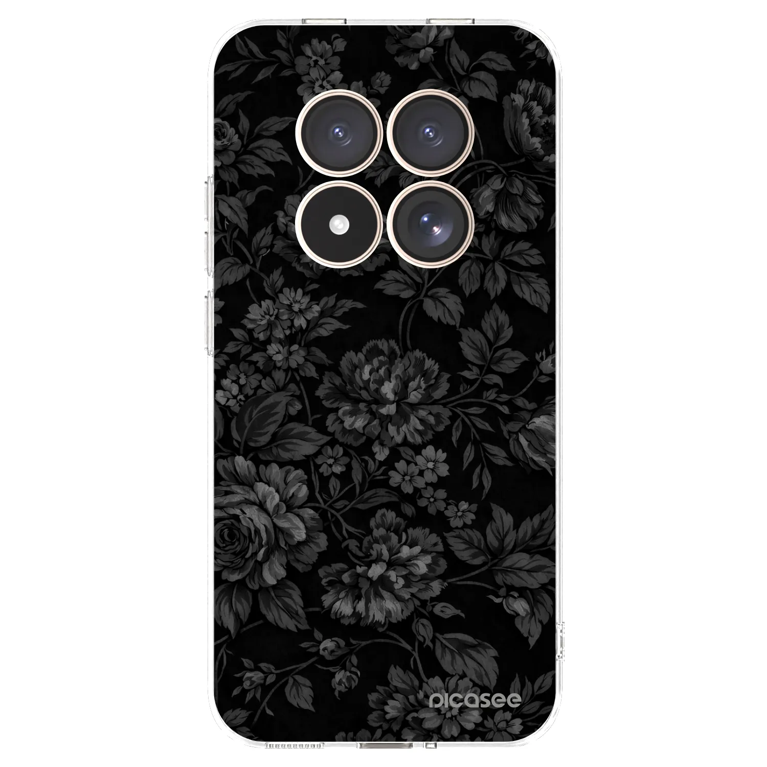 Picasee Xiaomi Redmi Note 15 Pro 4G Hülle - Transparentes Silikon - Dark Romance