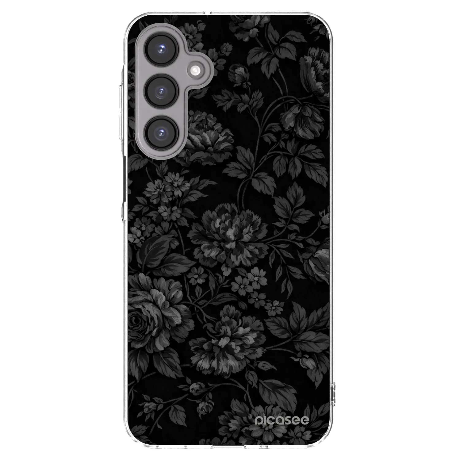 Picasee Samsung Galaxy A16 4G Hülle - Transparentes Silikon - Dark Romance