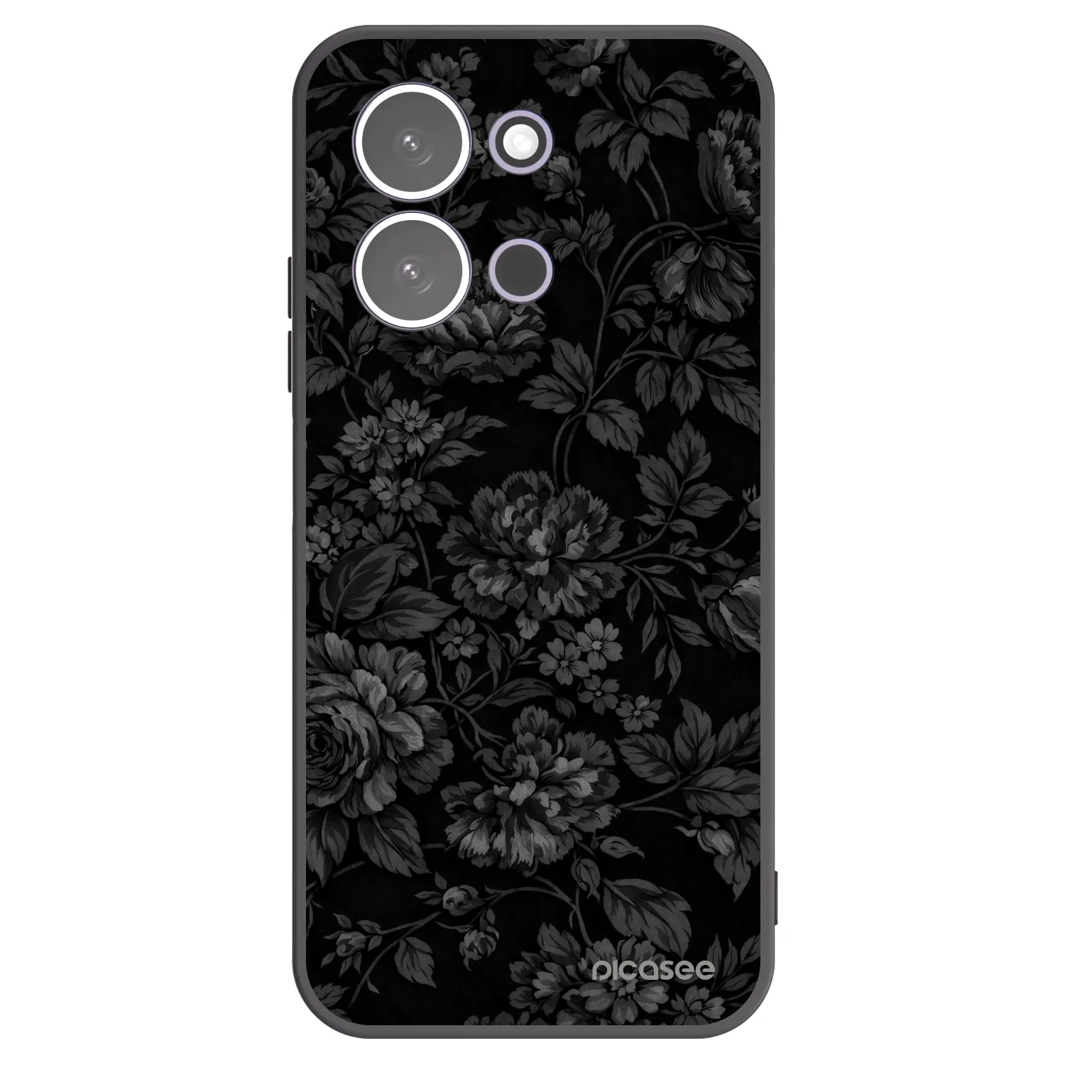 Picasee Xiaomi Redmi 15C 5G Hülle - Schwarzes Silikon - Dark Romance