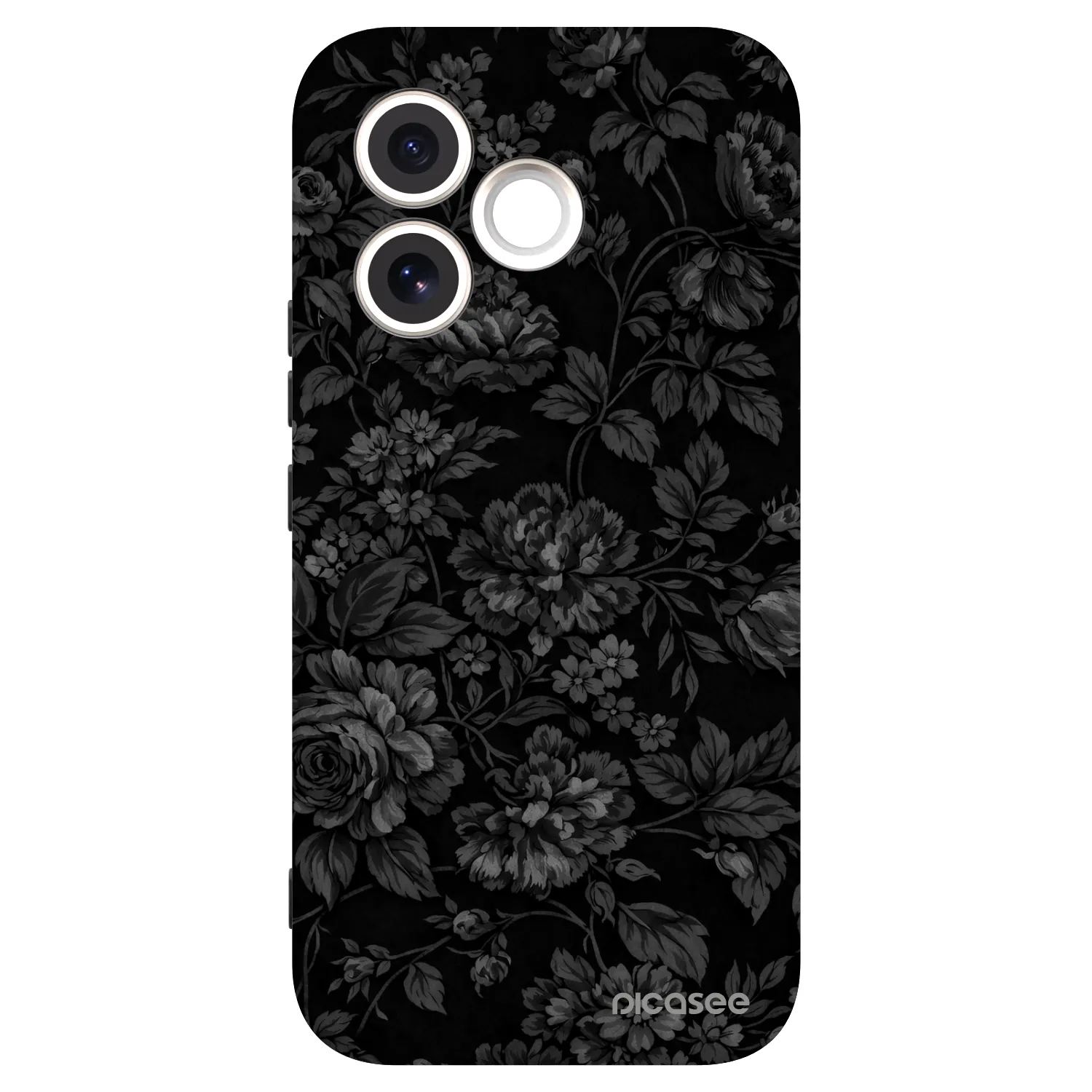 Picasee Honor 600 Lite Hülle - Schwarzes Silikon - Dark Romance