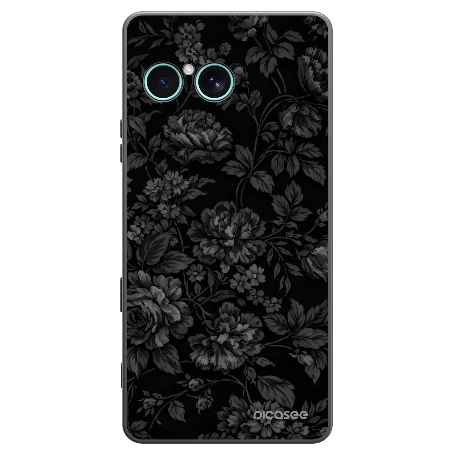Picasee Sony Xperia 10 VII Hülle - Schwarzes Silikon - Dark Romance