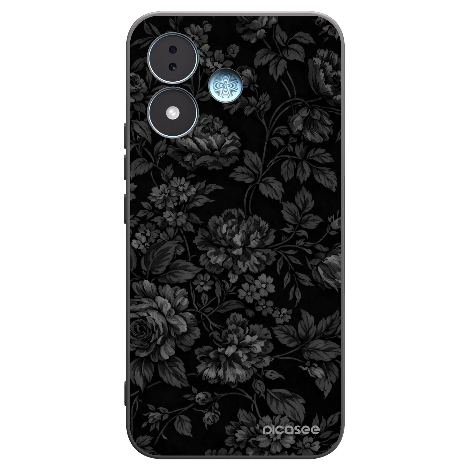 Picasee Xiaomi Redmi Note 17 5G Hülle - Schwarzes Silikon - Dark Romance