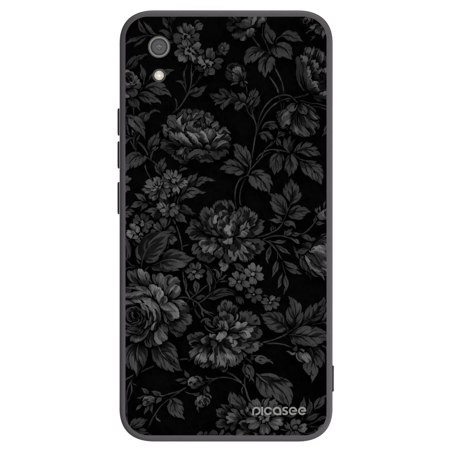 Picasee Xiaomi Redmi 7A Hülle - Schwarzes Silikon - Dark Romance