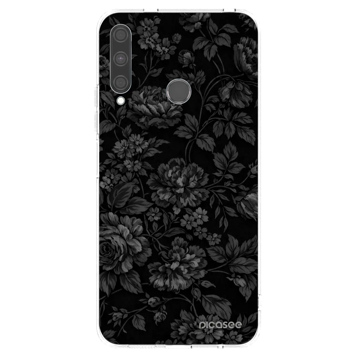 Picasee Huawei P40 Lite E Hülle - Transparentes Silikon - Dark Romance