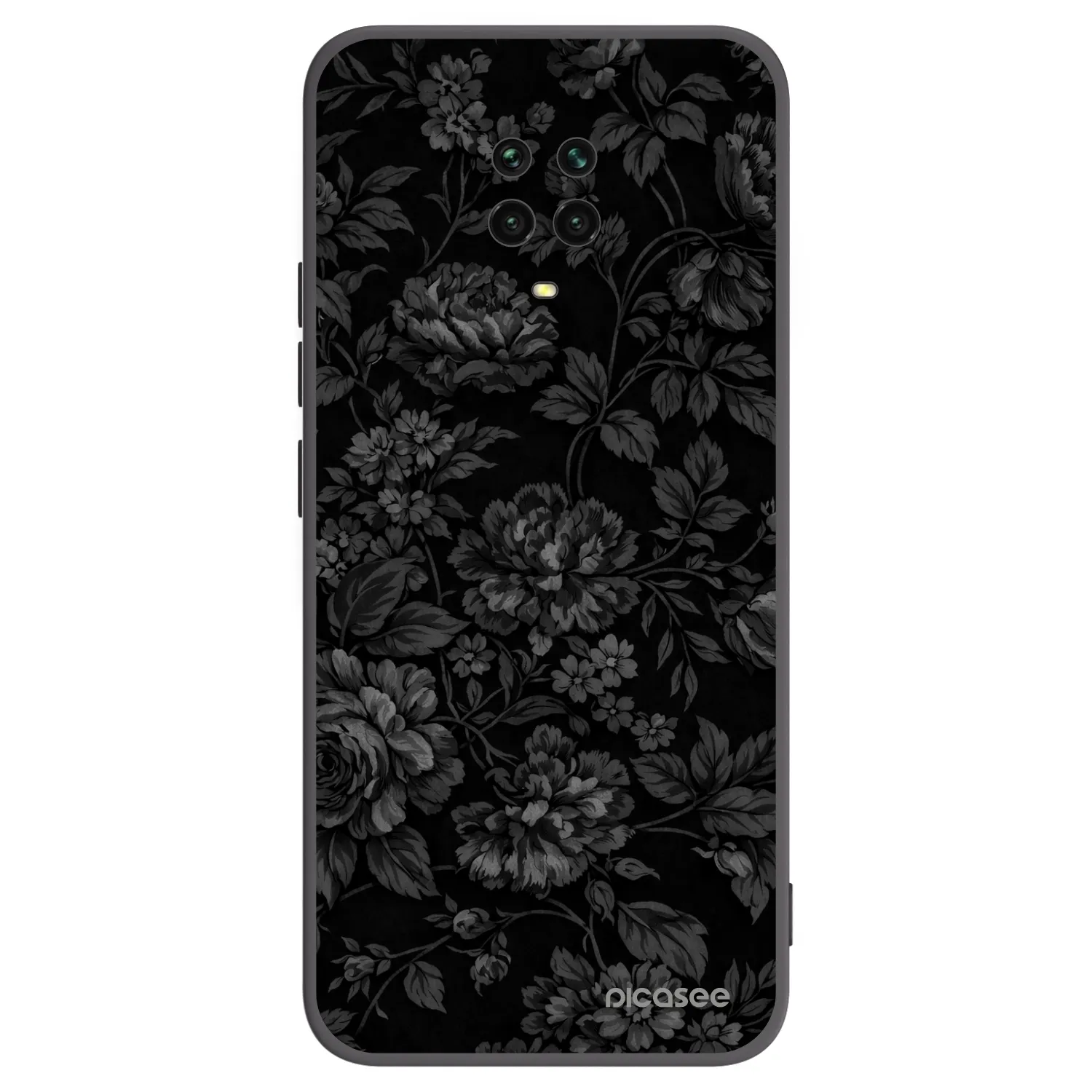 Picasee Xiaomi Redmi Note 9 Pro Hülle - Schwarzes Silikon - Dark Romance
