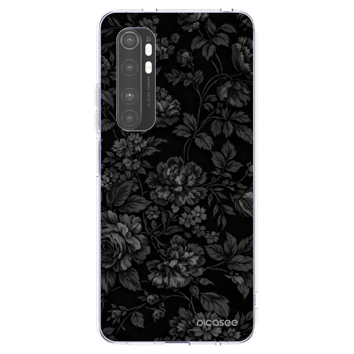 Picasee Xiaomi Mi Note 10 Lite Hülle - Transparentes Silikon - Dark Romance