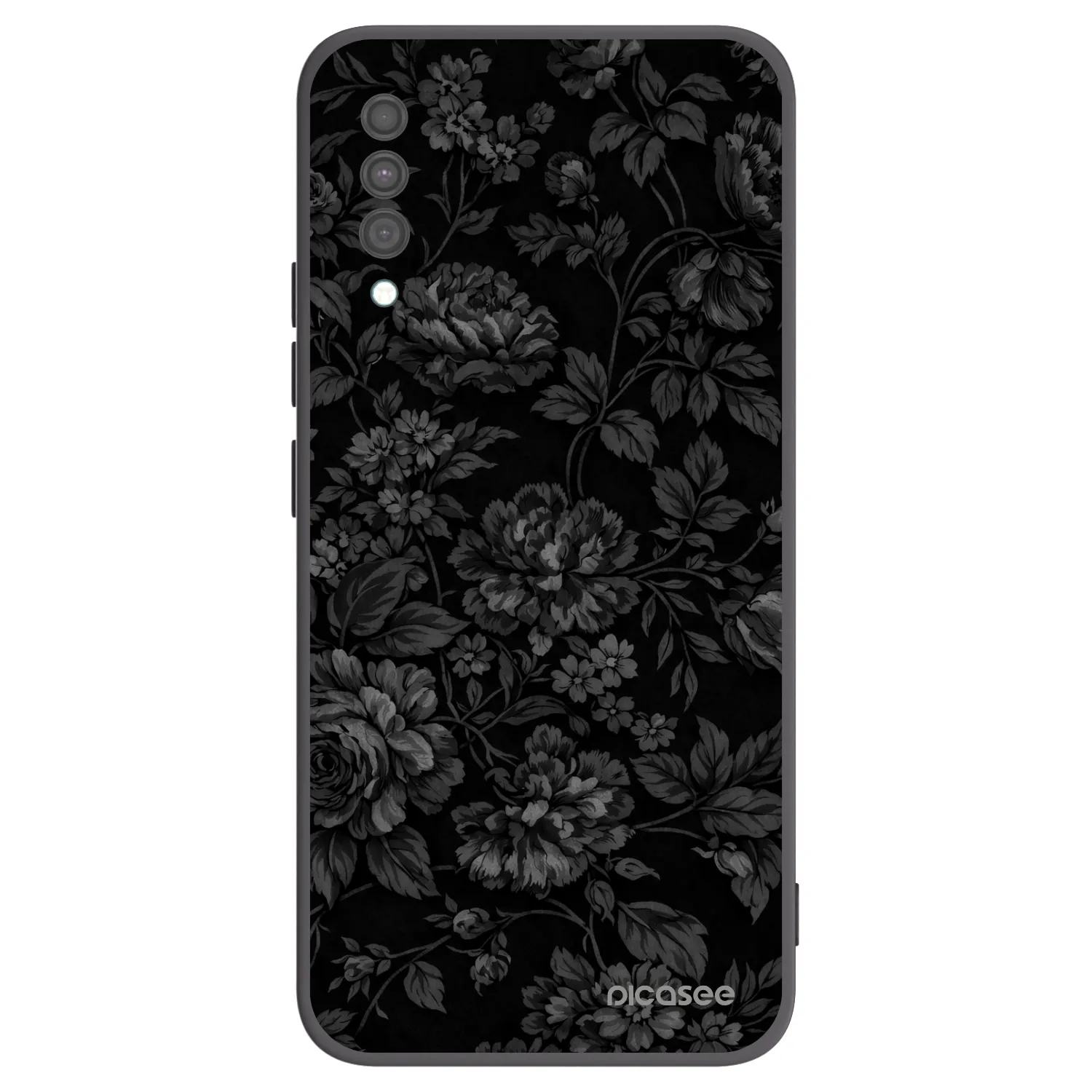 Picasee Samsung Galaxy A30s A307F Hülle - Schwarzes Silikon - Dark Romance