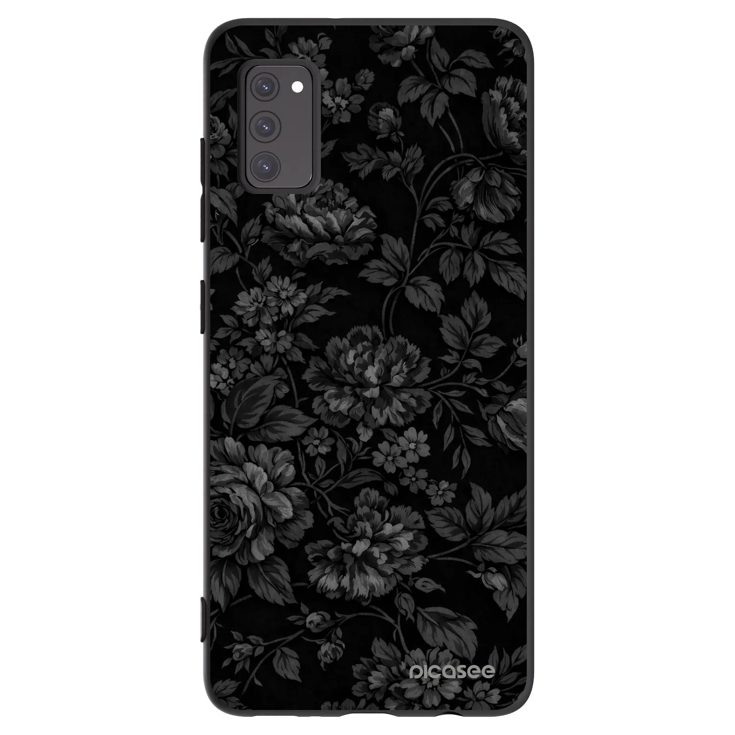 Picasee Samsung Galaxy A41 A415F Hülle - Schwarzes Silikon - Dark Romance