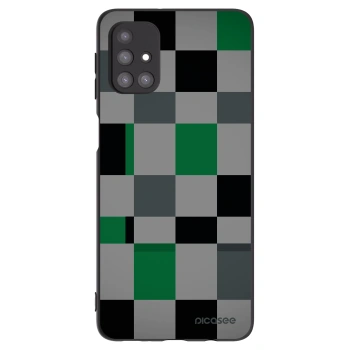 Hülle für Samsung Galaxy M31s - Block Grid
