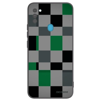 Hülle für Samsung Galaxy M11 - Block Grid