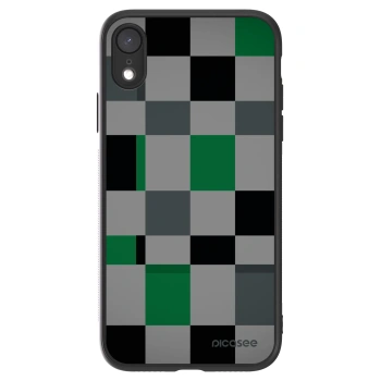 Picasee ULTIMATE CASE für Apple iPhone XR - Block Grid