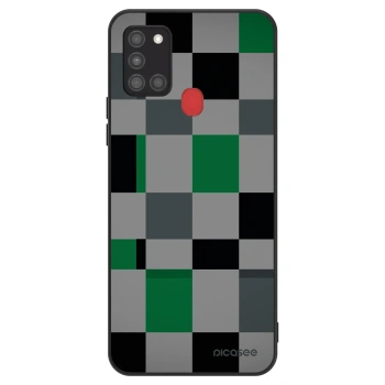 Hülle für Samsung Galaxy A21s - Block Grid