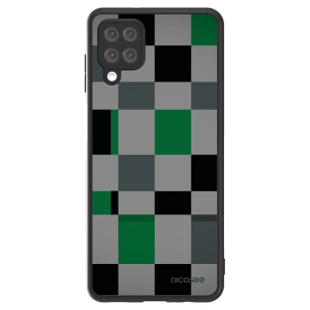 Picasee ULTIMATE CASE für Samsung Galaxy A12 A125F - Block Grid
