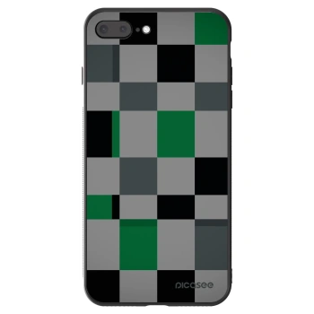 Hülle für Apple iPhone 7 Plus - Block Grid