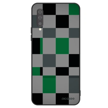 Hülle für Samsung Galaxy A50 A505F - Block Grid