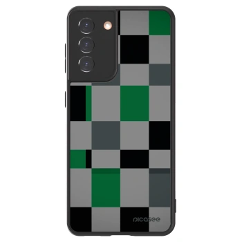 Picasee ULTIMATE CASE für Samsung Galaxy S21 5G G991B - Block Grid