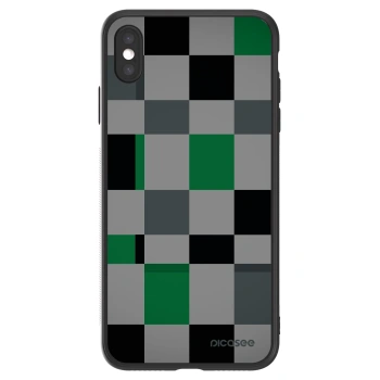 Picasee ULTIMATE CASE für Apple iPhone XS Max - Block Grid