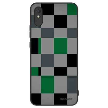 Hülle für Xiaomi Redmi 9A - Block Grid